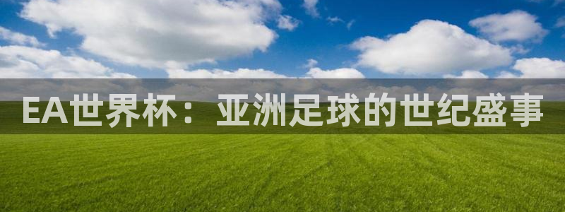 今年的世界杯：EA世界杯：亚洲足球的世纪盛事